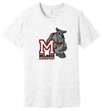 Melrose Bulldog Short Sleeve Youth and Adult T-Shirt