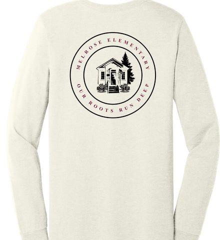 Melrose Old School House Long Sleeve Youth and Adult T-Shirt