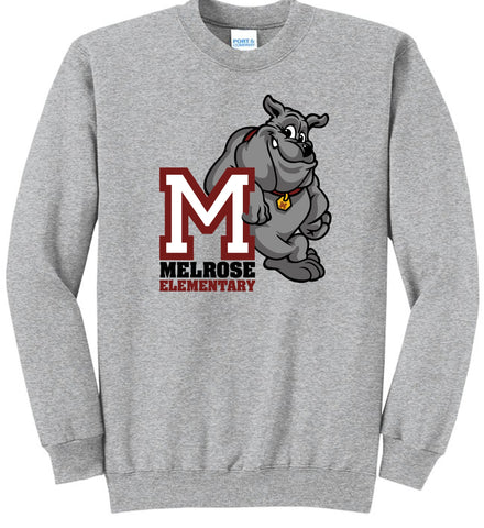 Melrose Bulldog Youth and Adult Sweatshirt