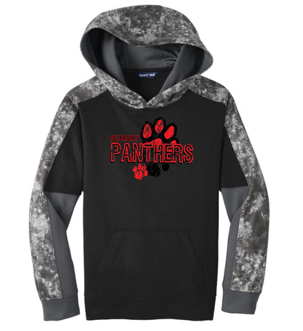 Fullerton Panther YOUTH Camo Sweatshirt