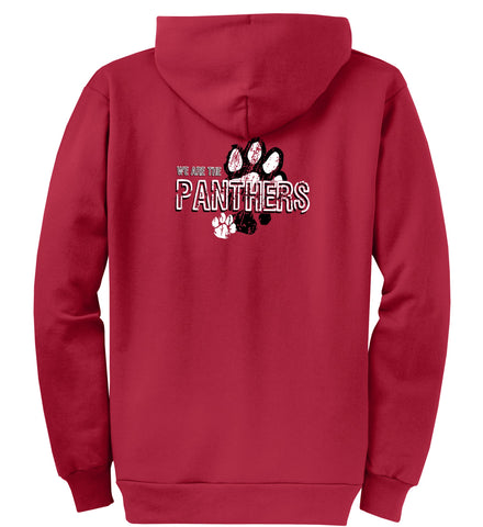 *NEW Red Fullerton Panthers Full Zip Sweatshirt