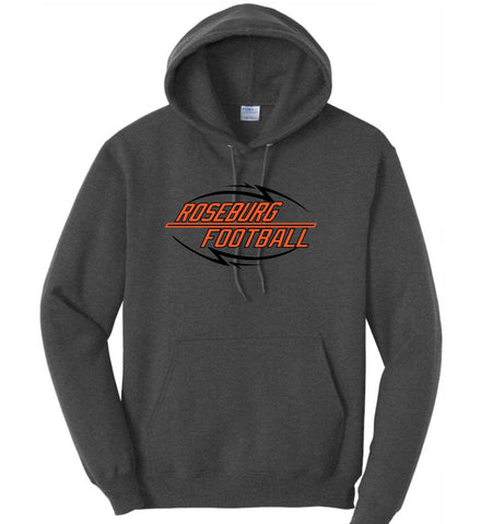 Roseburg  Football ADULT Hooded Sweatshirt