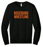 Roseburg Wrestling Youth or Adult Crew Sweatshirt
