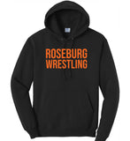 Roseburg Wrestling Youth & Adult Hooded Sweatshirt