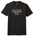 Roseburg Basketball Net Fade - T-Shirt