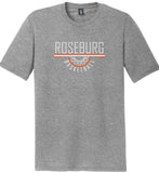 Roseburg Basketball Net Fade - T-Shirt